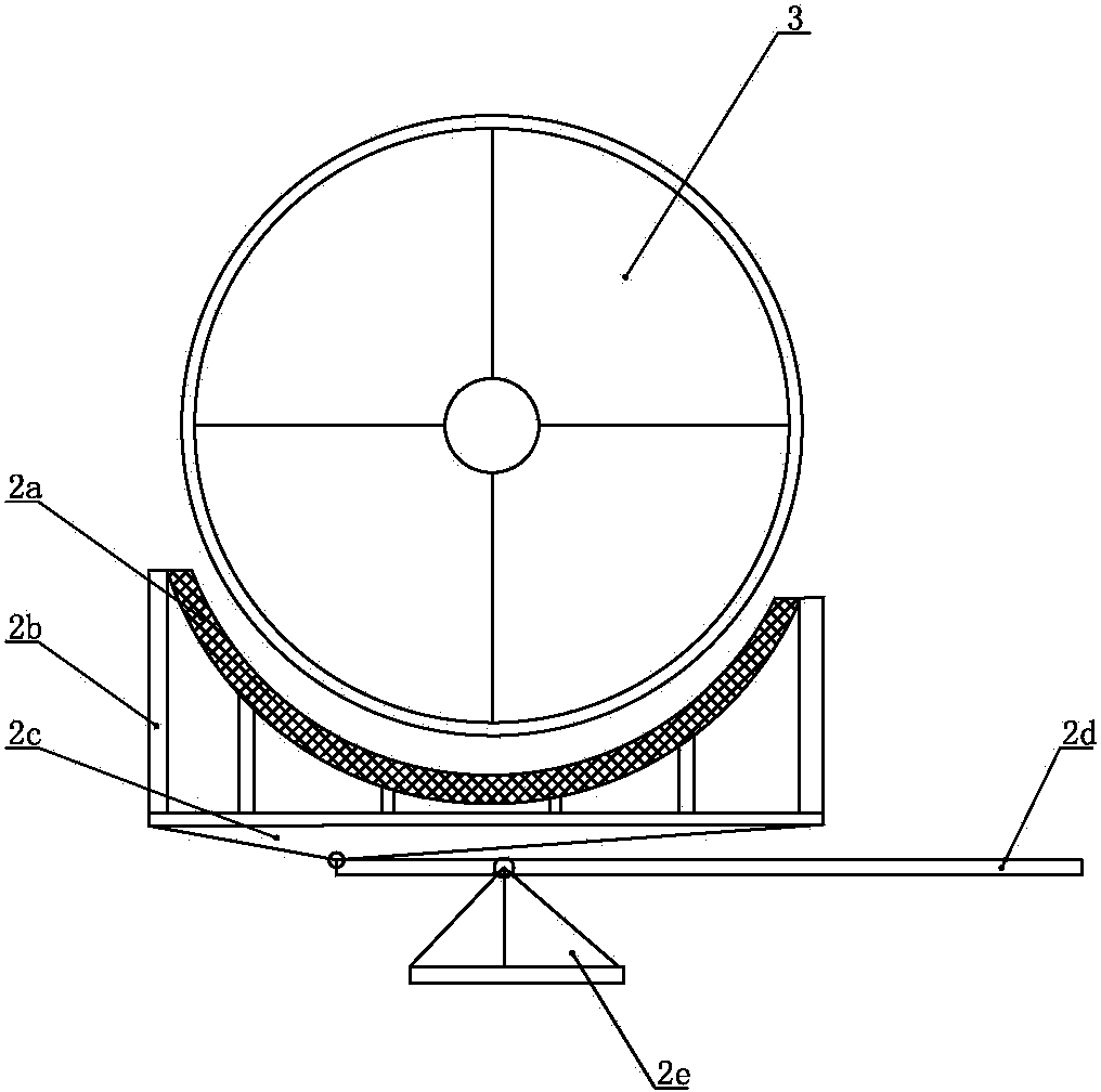 Construction method for enabling cable to pass through barrier