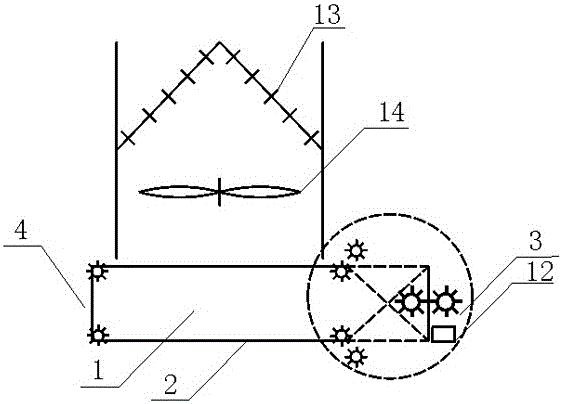 A self-cleaning air filter device for nuclear power plant air cooling system and its realization method