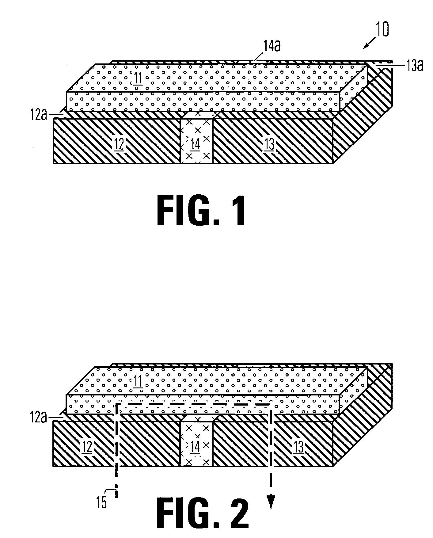 Thin film fuse phase change RAM and manufacturing method