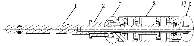 Spinning spindle directly driven by motor for spinning frame