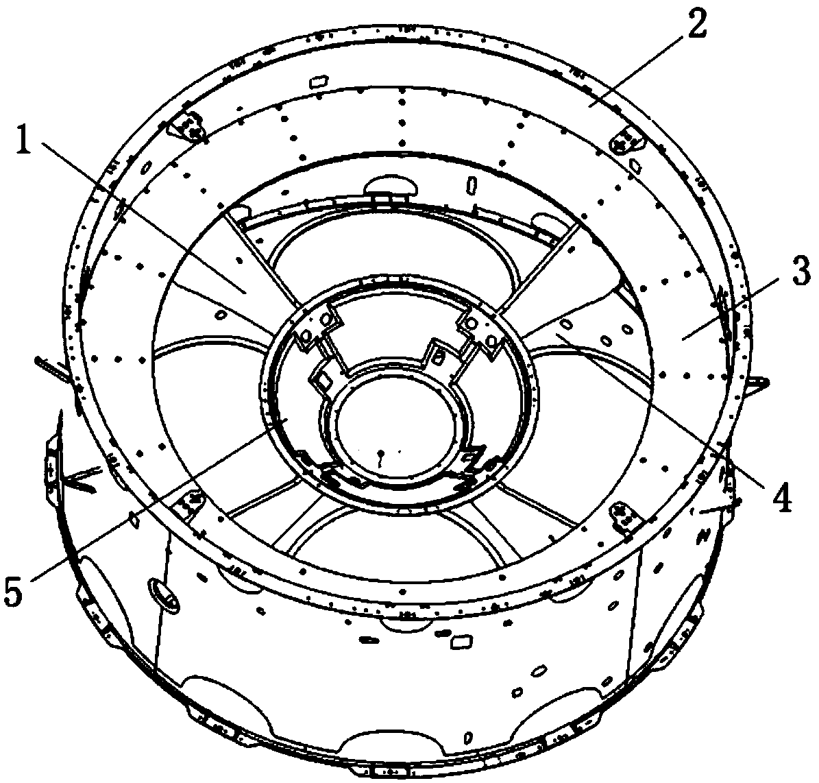 Analytical method for complex composite structures of lunar exploration vehicles