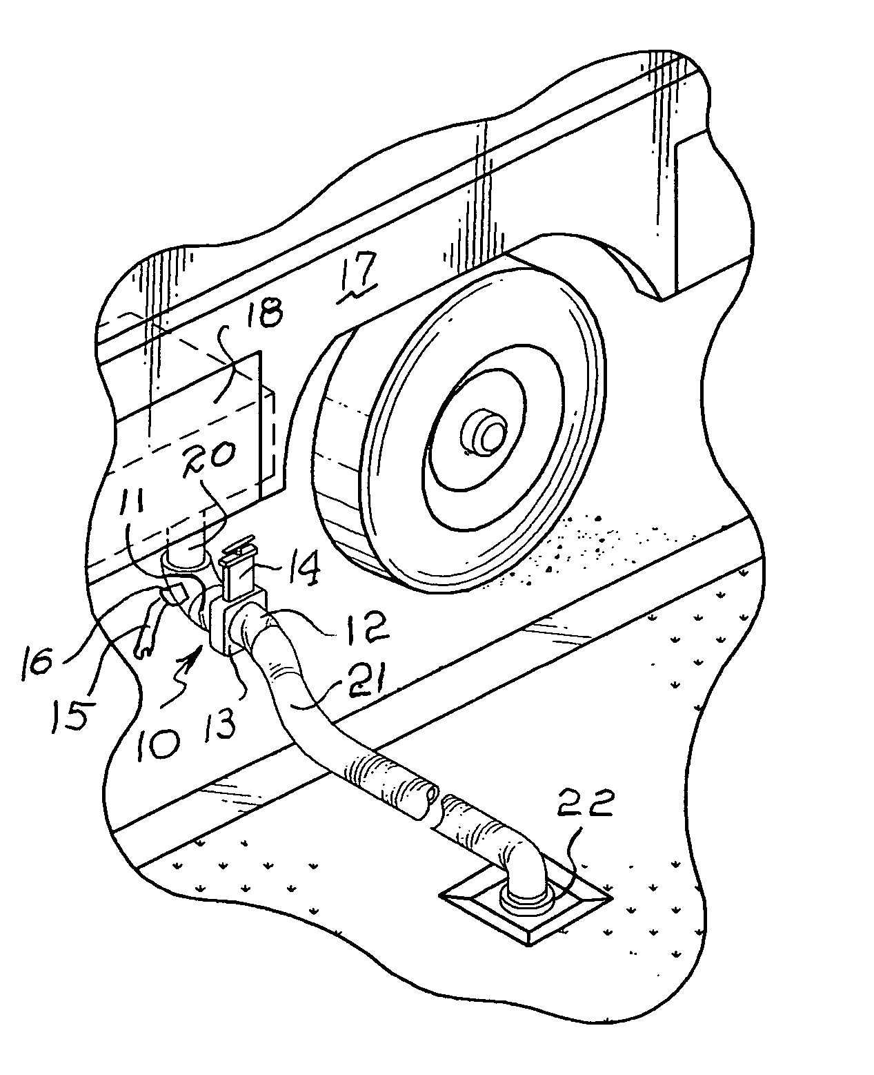 Flush valve and drain system for recreational vehicles