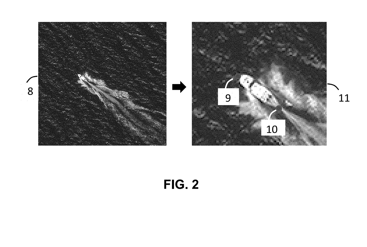 Object motion mapping using panchromatic and multispectral imagery from single pass electro-optical satellite imaging sensors
