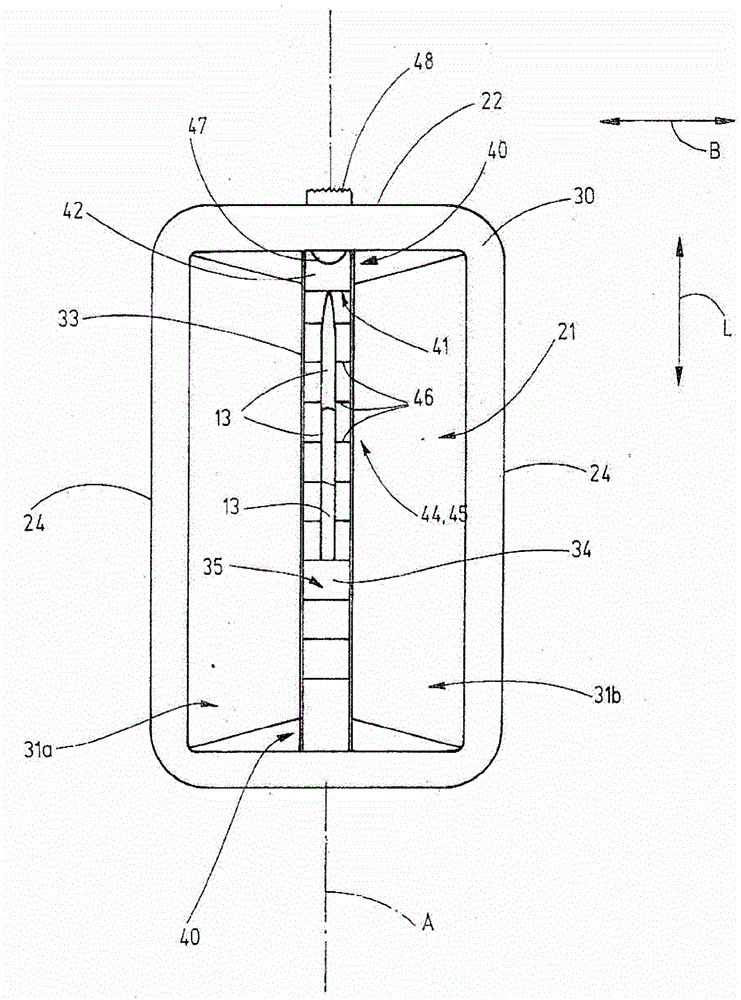 Method and container for verifying whether all fragments of a broken needle are present