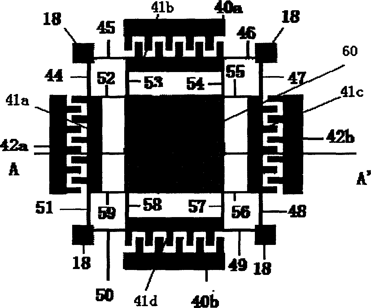 Single mass plate triaxial micro-mechanical accelerometer