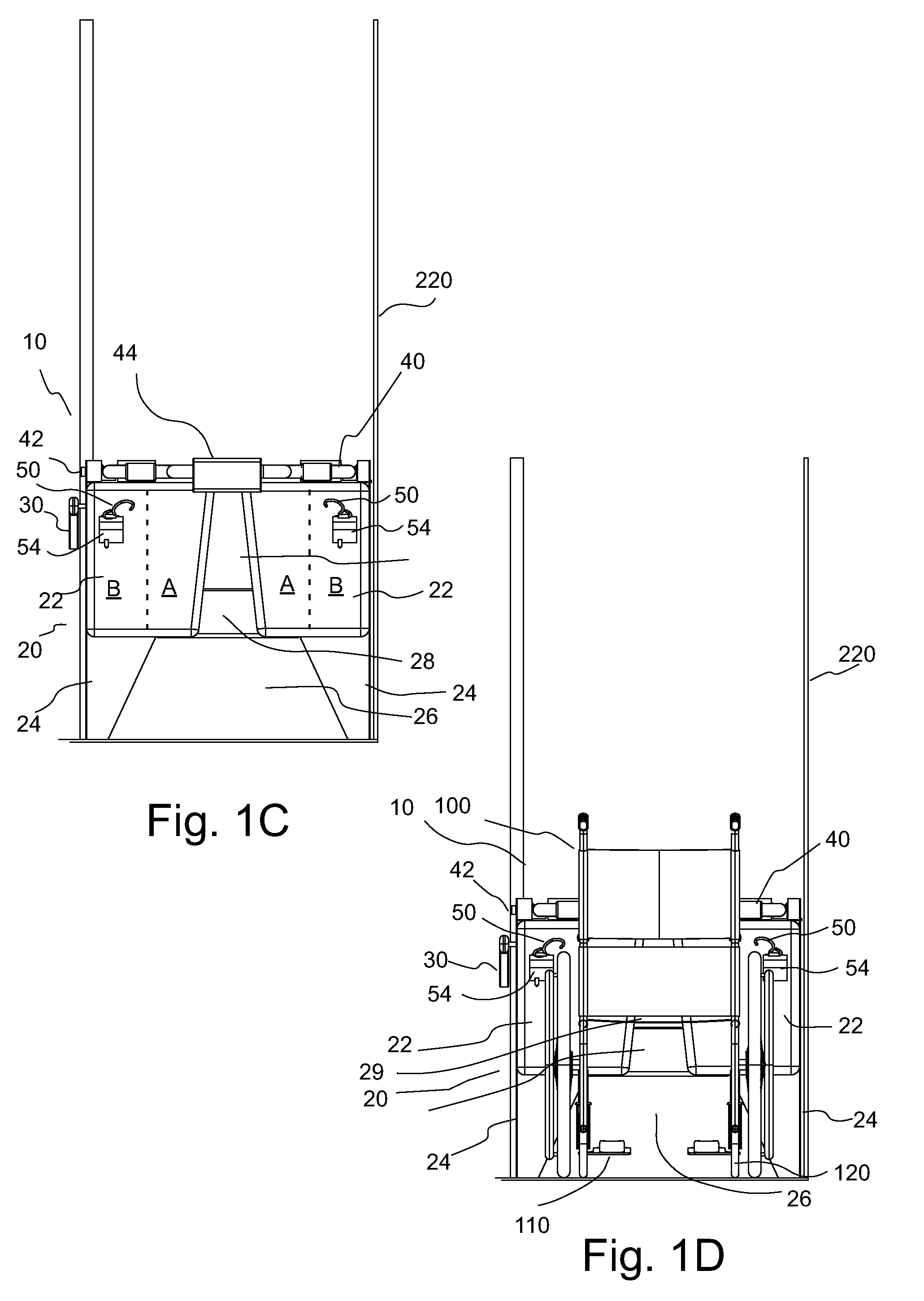 Wheeled mobility device containment systems and occupant retention systems and methods of containing wheeled mobility devices and retaining occupants thereof