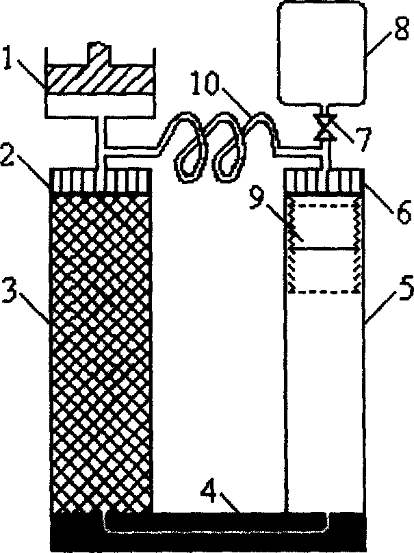 Dual-way air-intake vascular refrigeator with corrugated pipe direct-current blocking-up structure