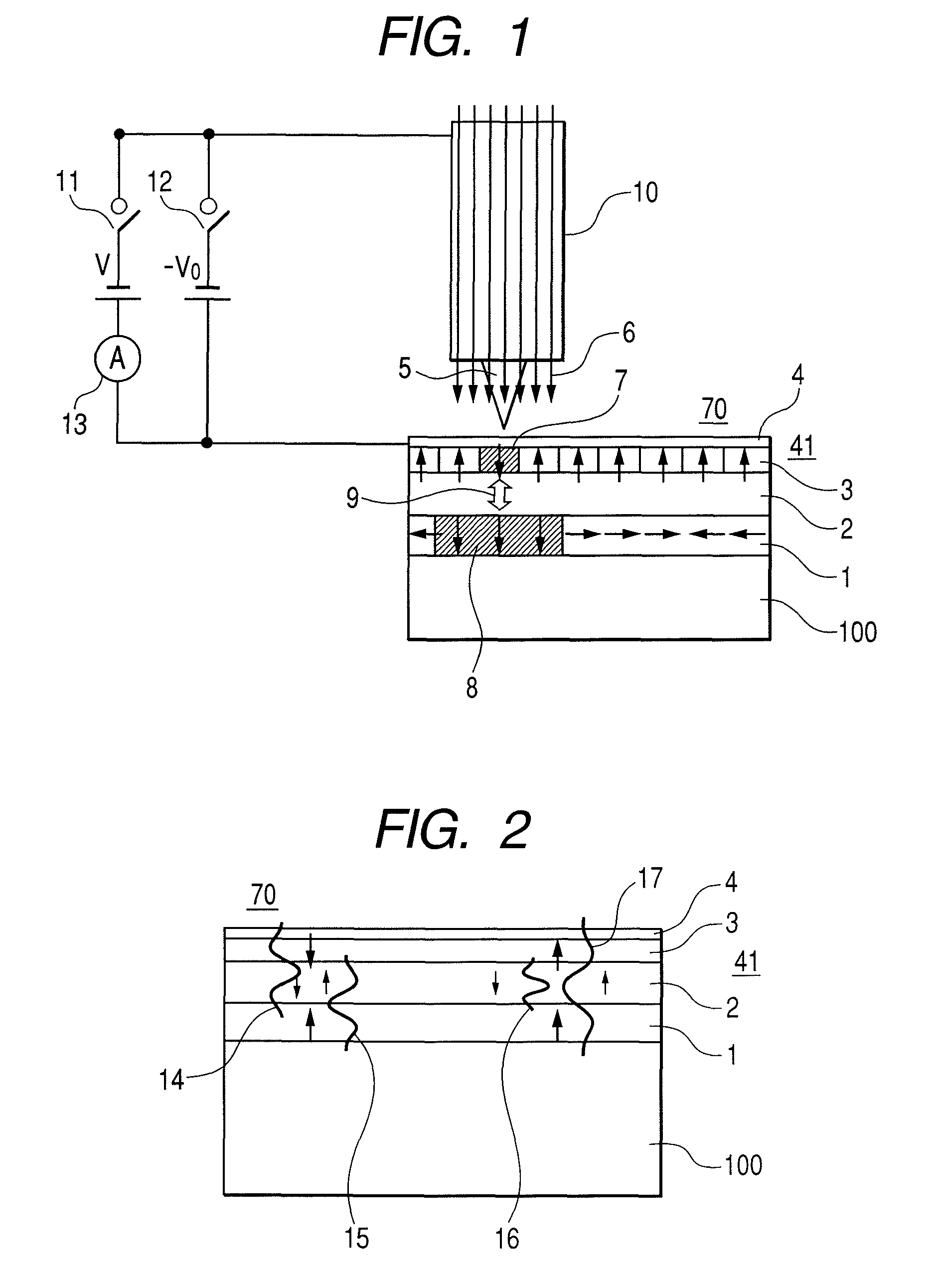 Electric field applying magnetic recording method and magnetic recording system