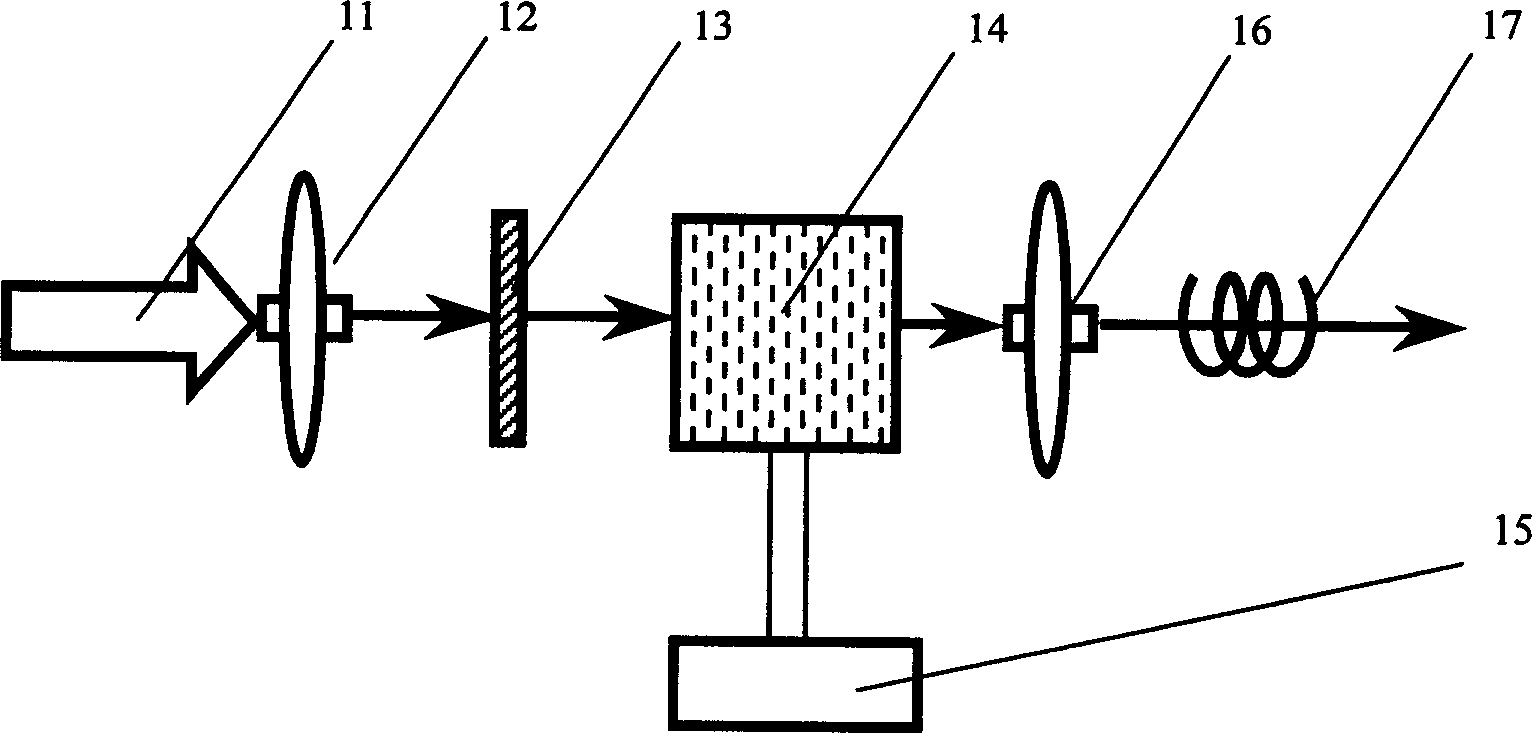 Light circular polarization modulator