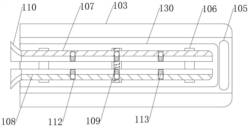 Consumable guiding device of 3D printing equipment