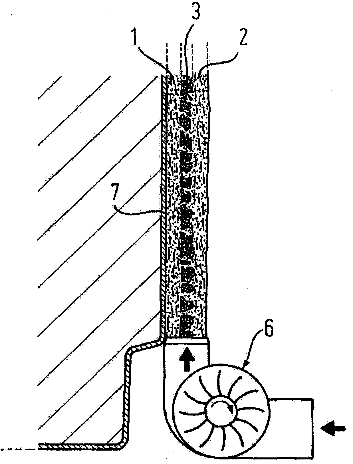 Composite material for thermal insulation and sound insulation and method for the manufacture thereof as well as household appliance