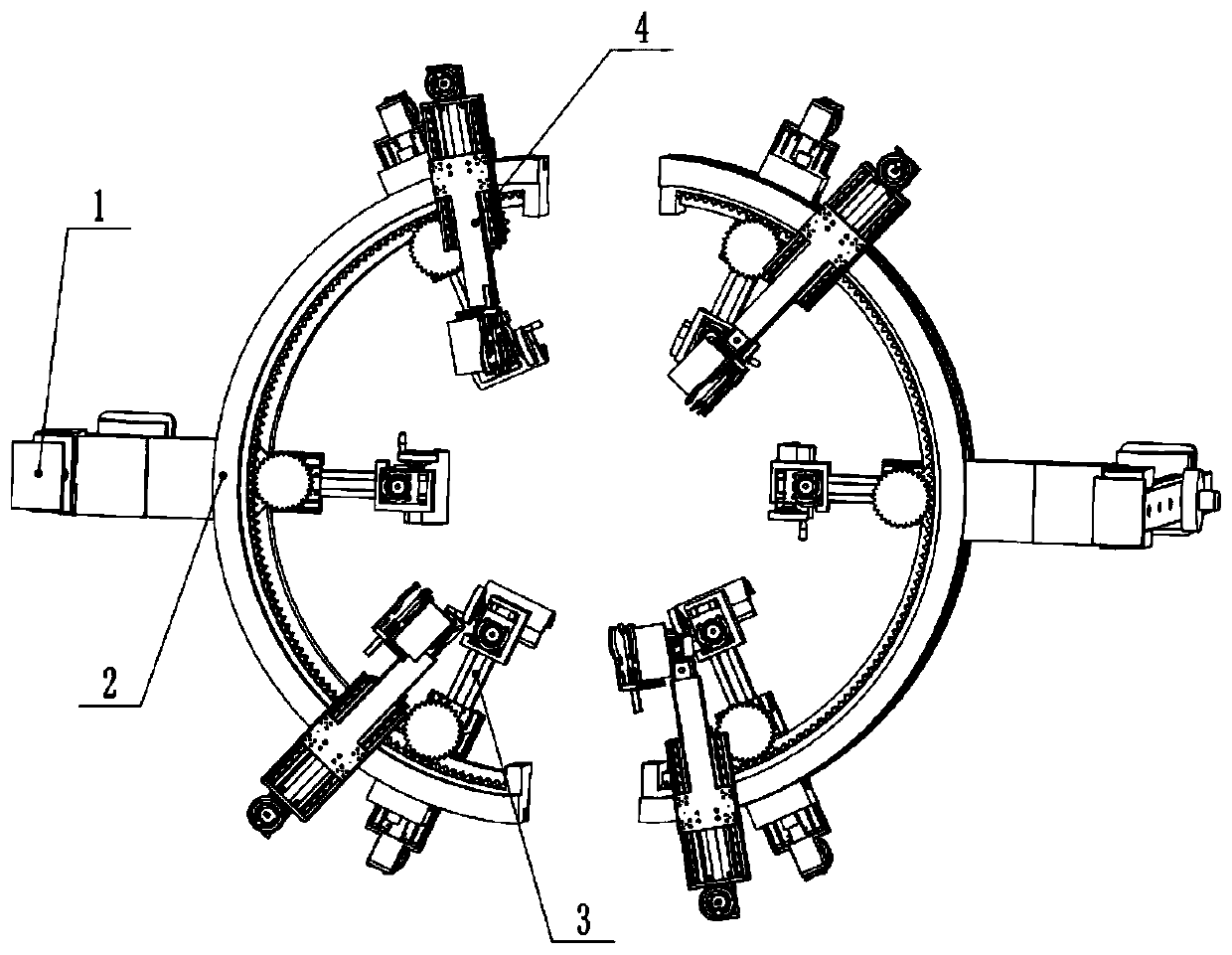 Abdominal surgery auxiliary device