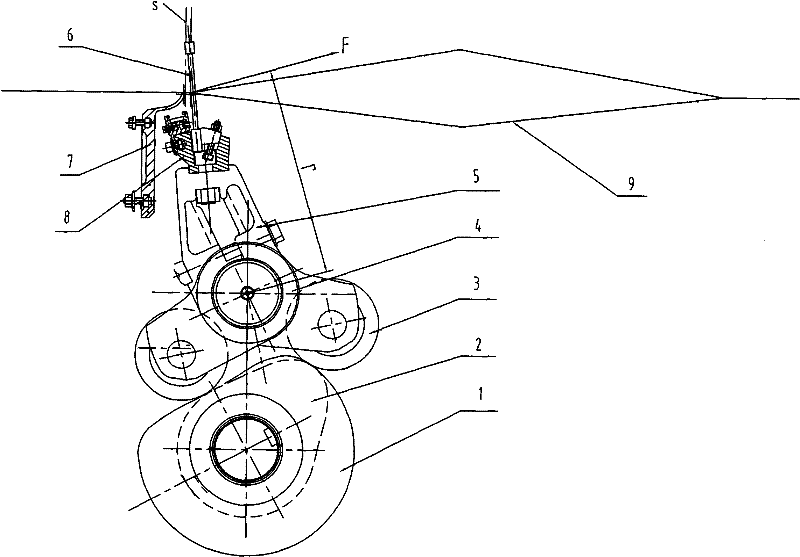 Non-inertial beating-up mechanism of weaving machine and sley motion method for implementing non-inertial beating-up