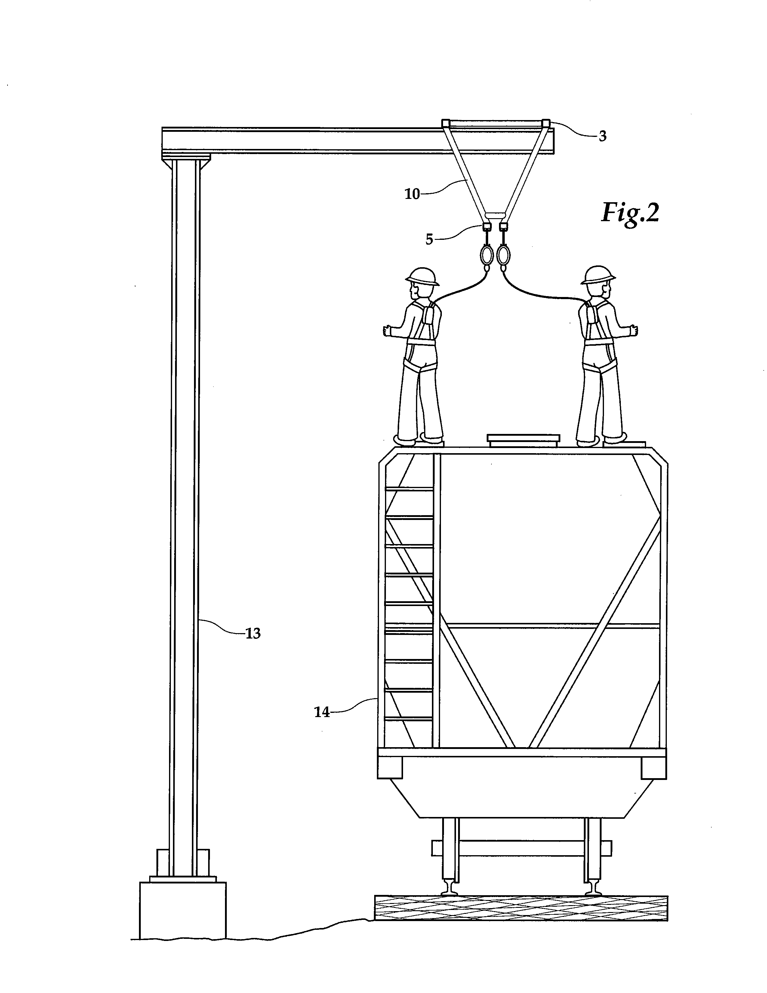 Enclosed track system for a fall protection system