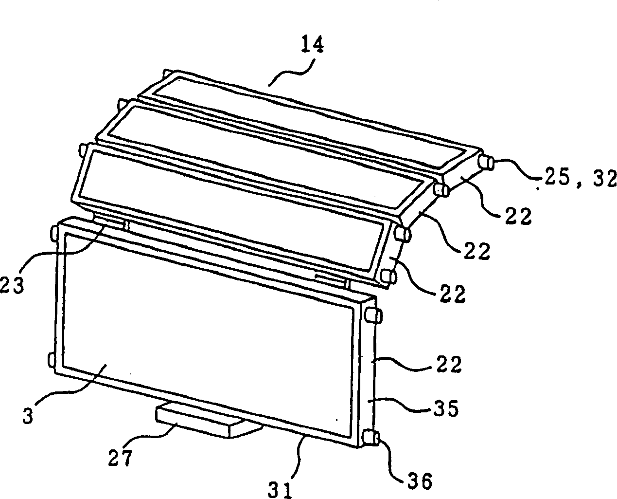 Air filter and air conditioning device