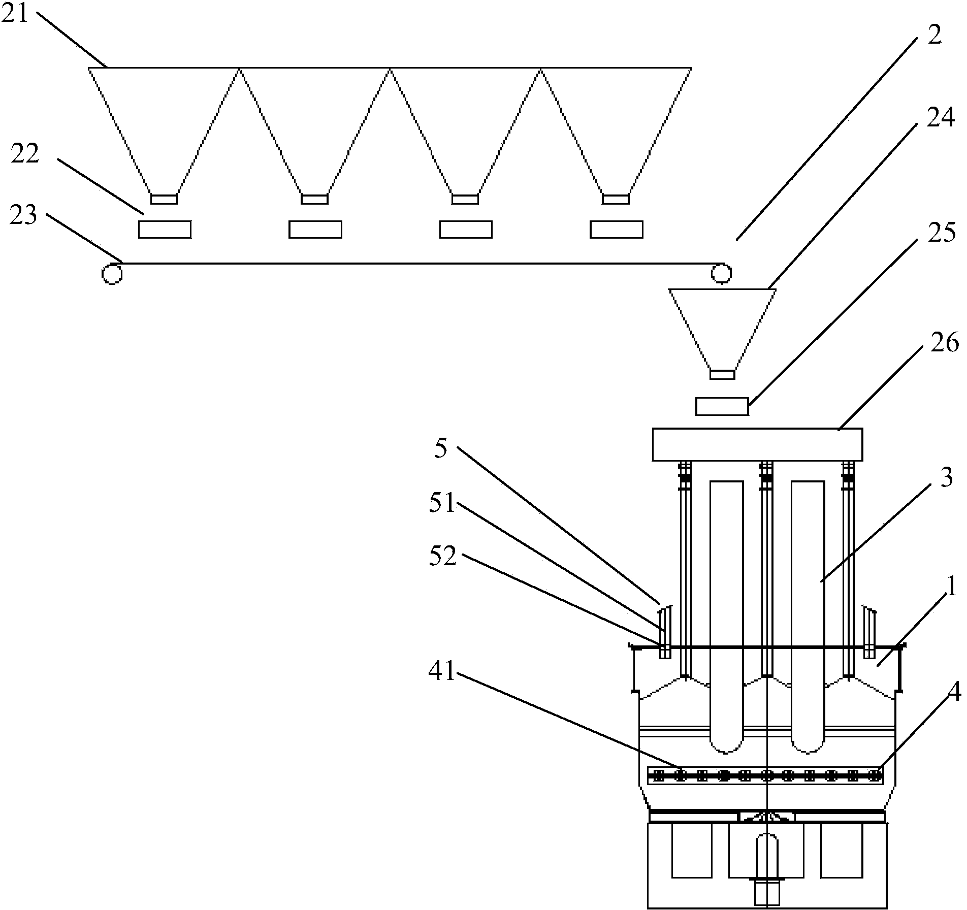 Aerobic Smelting Submerged Arc Furnace And Aerobic Smelting Method 