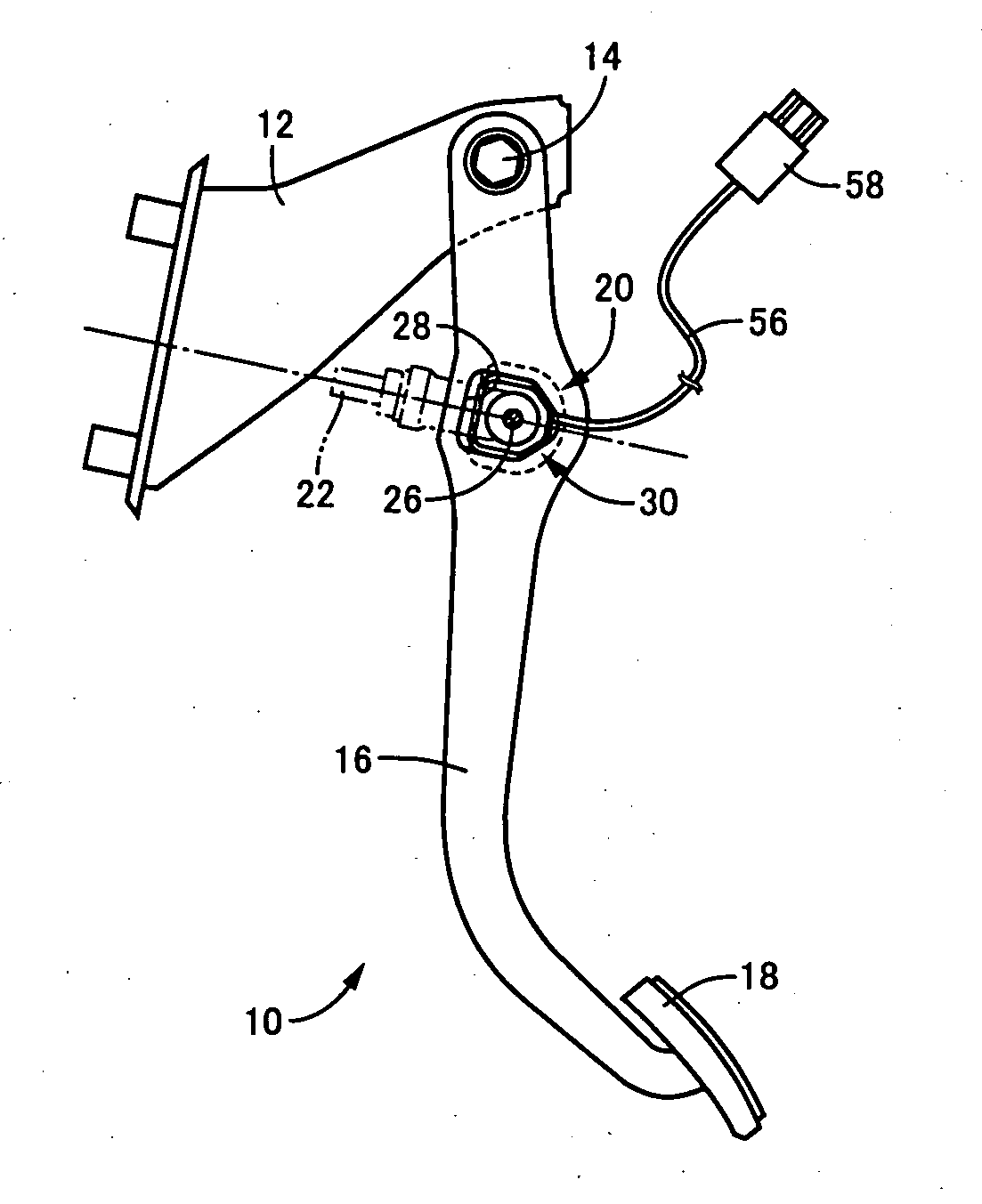 Load-sensor-equipped vehicle operating pedal device and load-sensor-equipped operating device