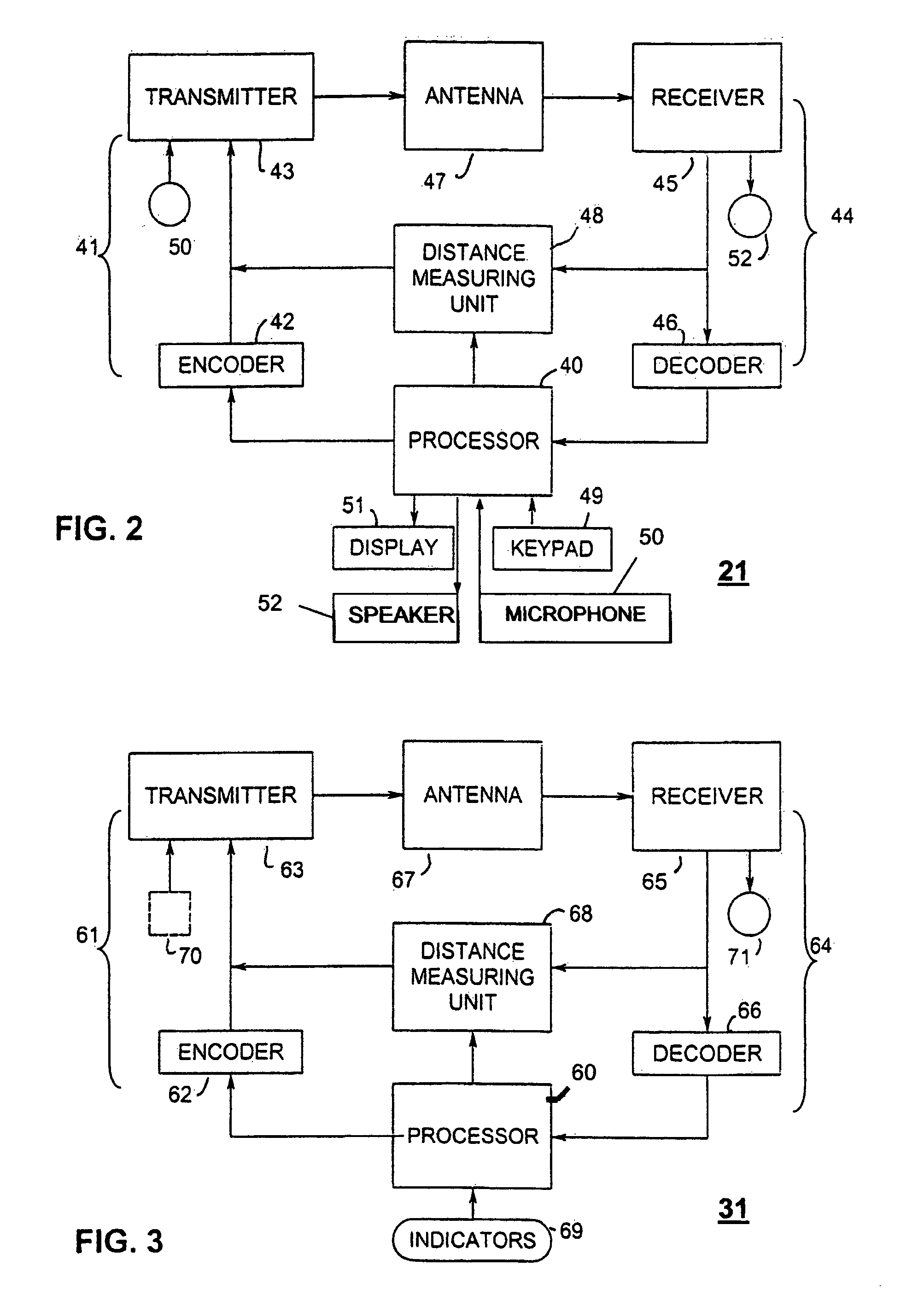 Method and system for rangefinding using RFID and virtual triangulation