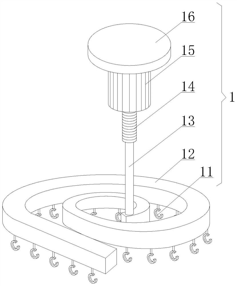 A high-efficiency air-drying device for sealing flat fish fermentation