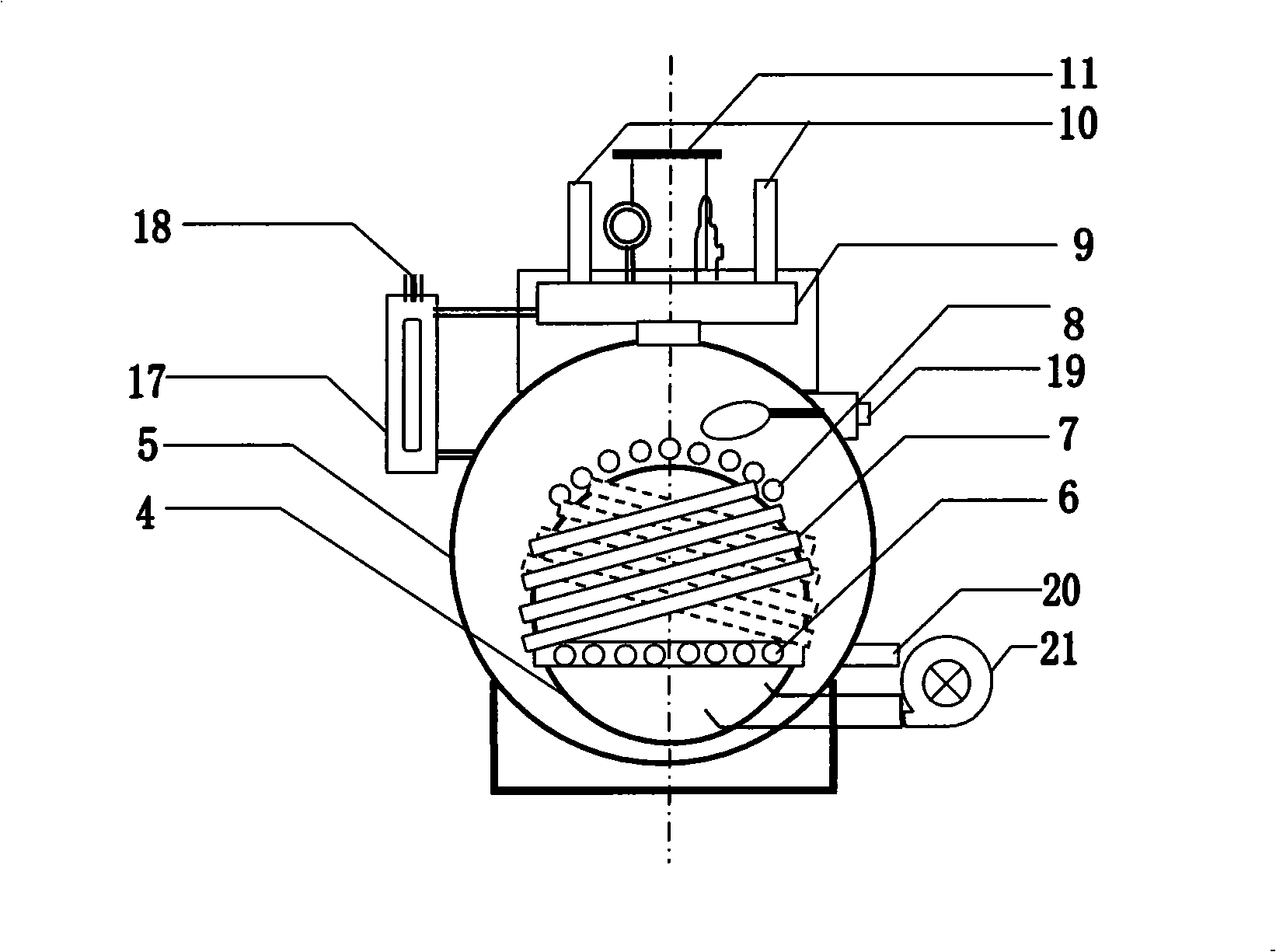 Far infrared hot pipe type vapor and water dual-purpose heating stove and method of use thereof