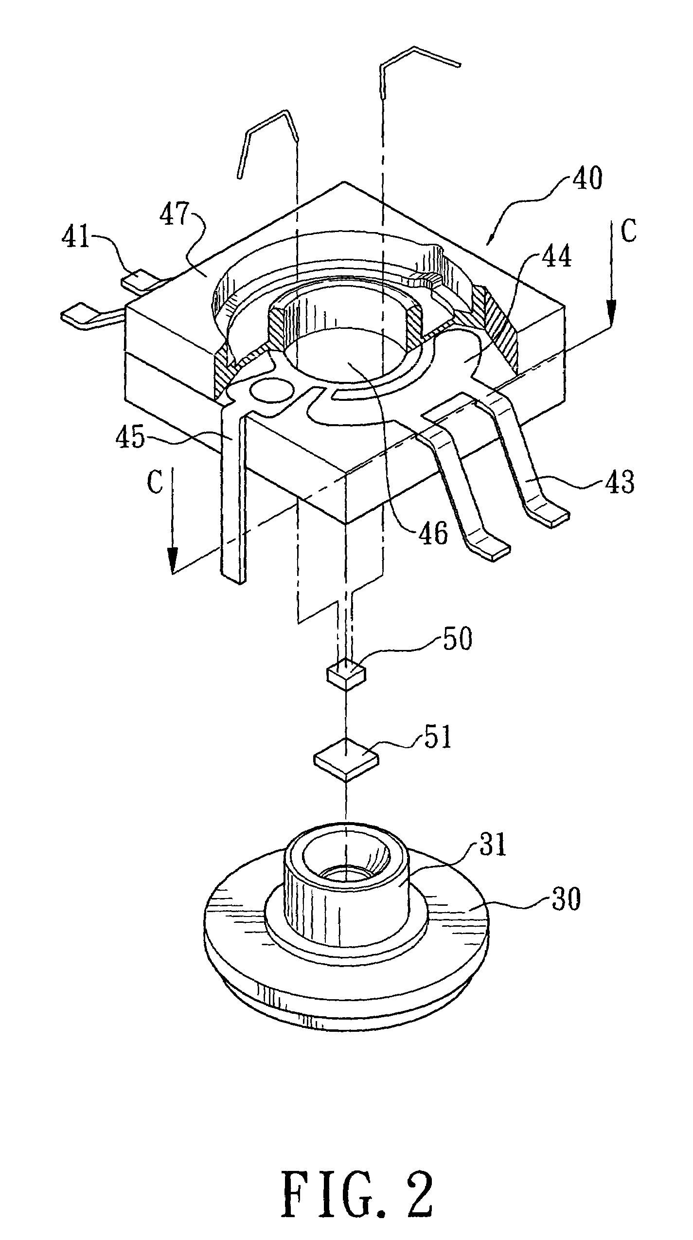 Solid-state semiconductor light emitting device