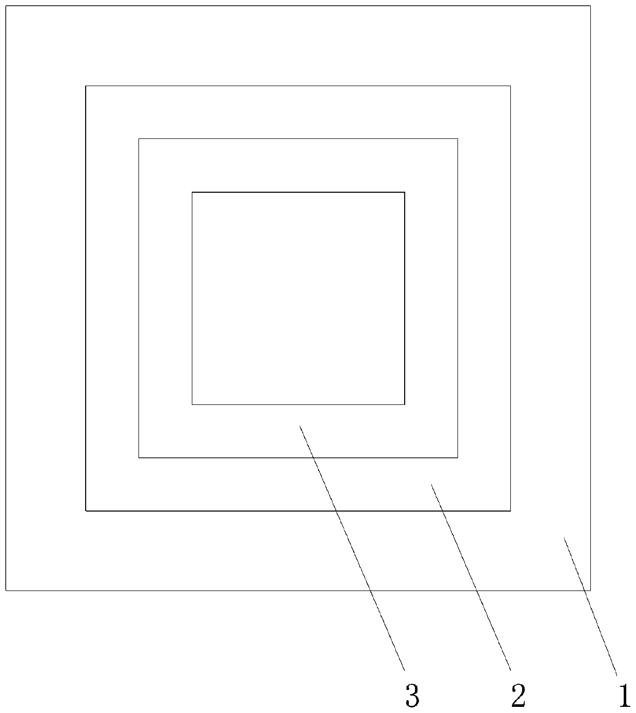 Novel antiknock composite structure of underground engineering