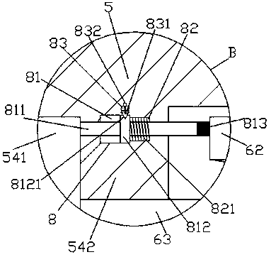 Electric welding machine connecting structure