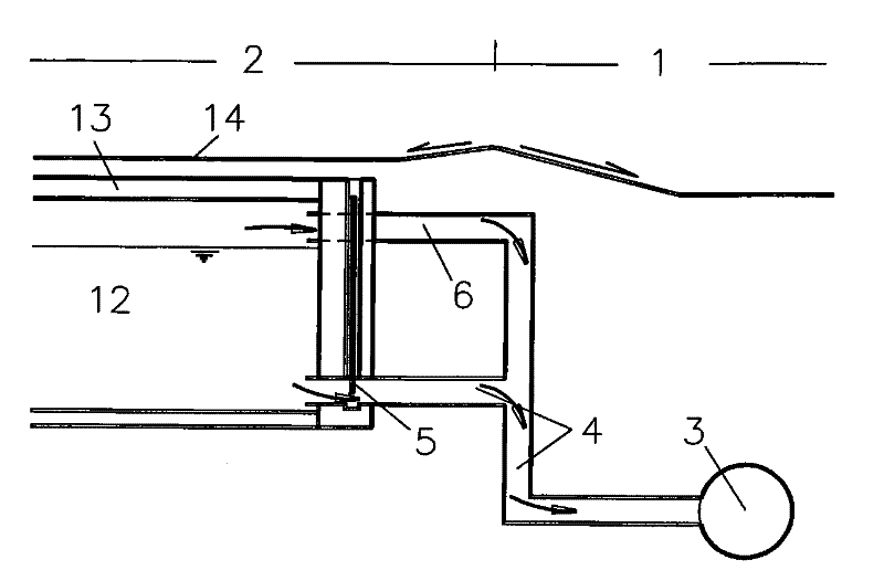 Method for reducing water on urban streets