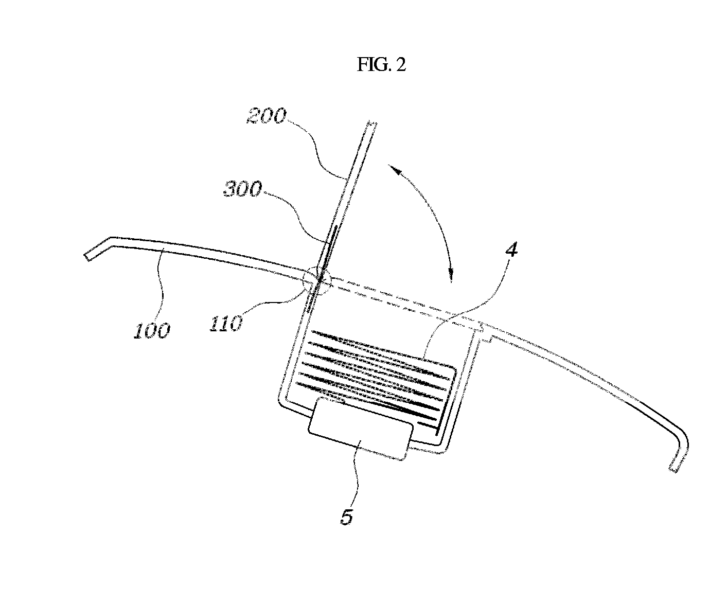 Integrated crashpad and manufacturing method of the same