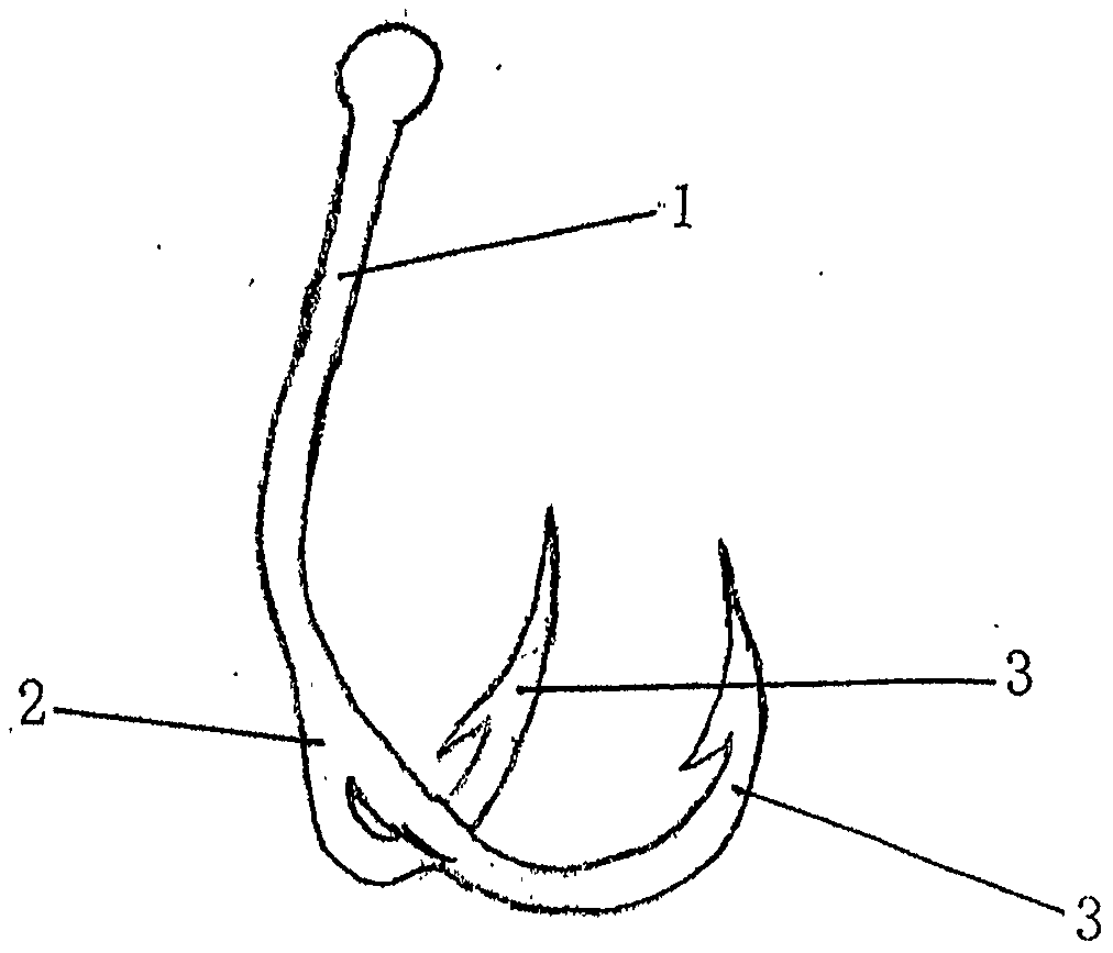 Two-body fish hook