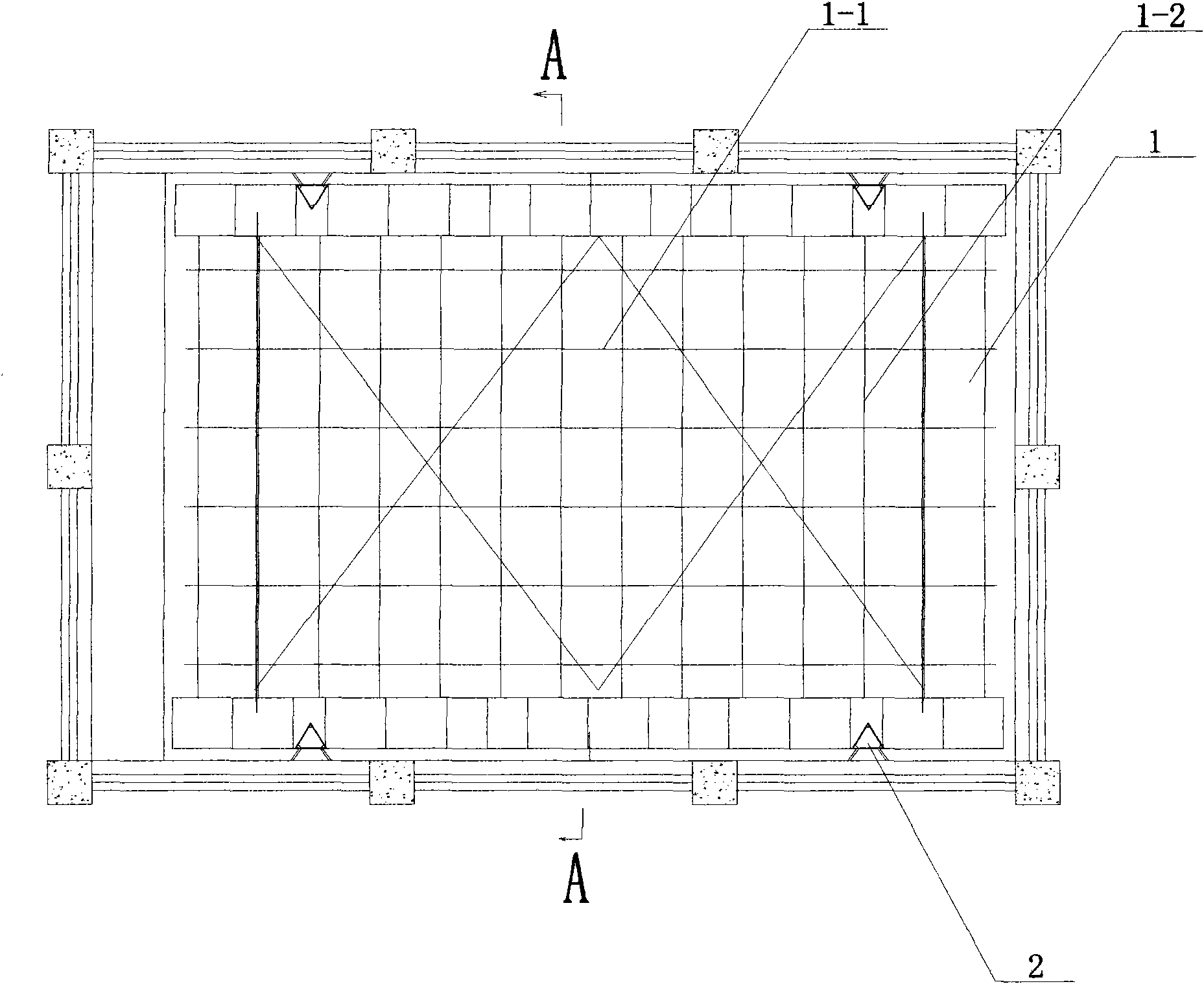 Lift system for constructing truss platform on top of tall and large space and construction method for lift system