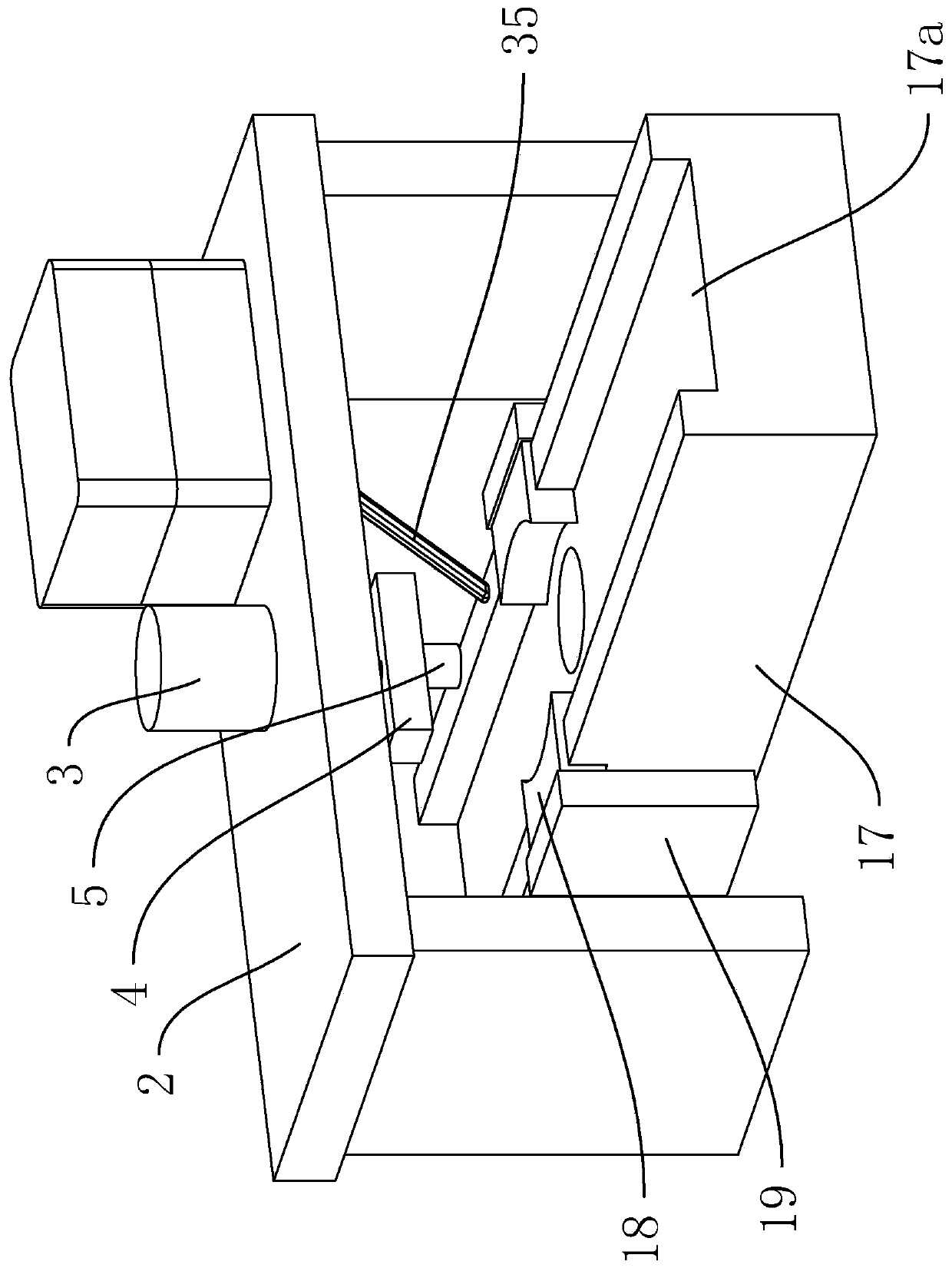 Bearing production device