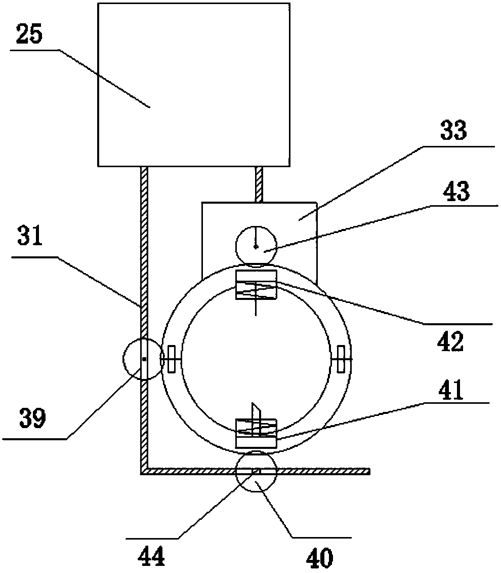 Automatic pipeline mechanical leakage stopping system and application method