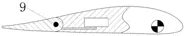 A device for controlling the load and deformation of wind turbine blades