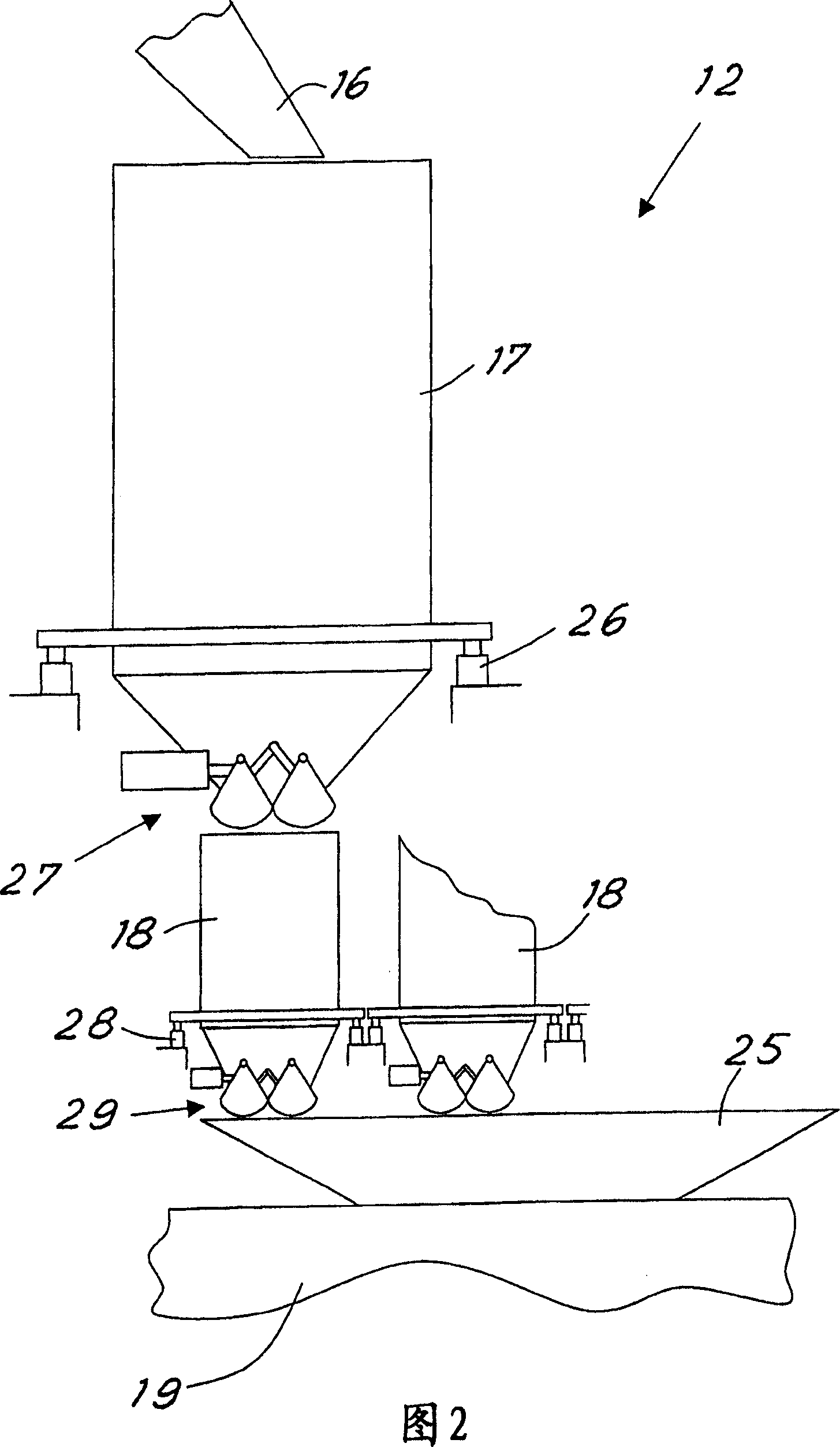 Method and tower for batching the aggregates in a plant for producing bituminous concretes and related production plant