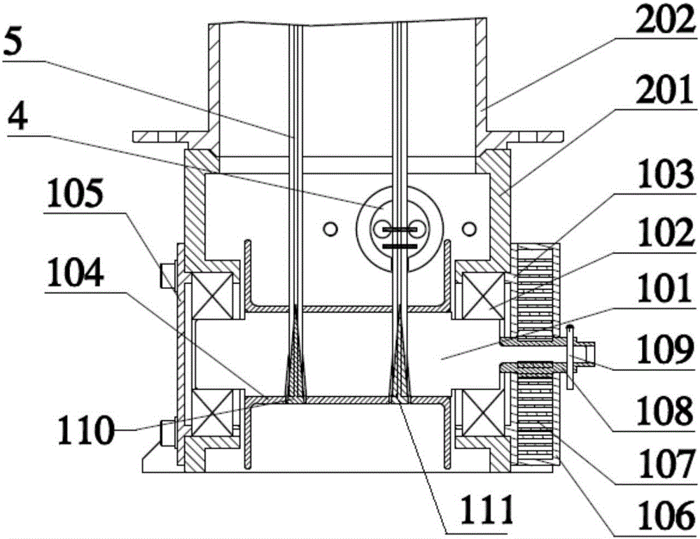 Large-bearing heat-cutter type press release device