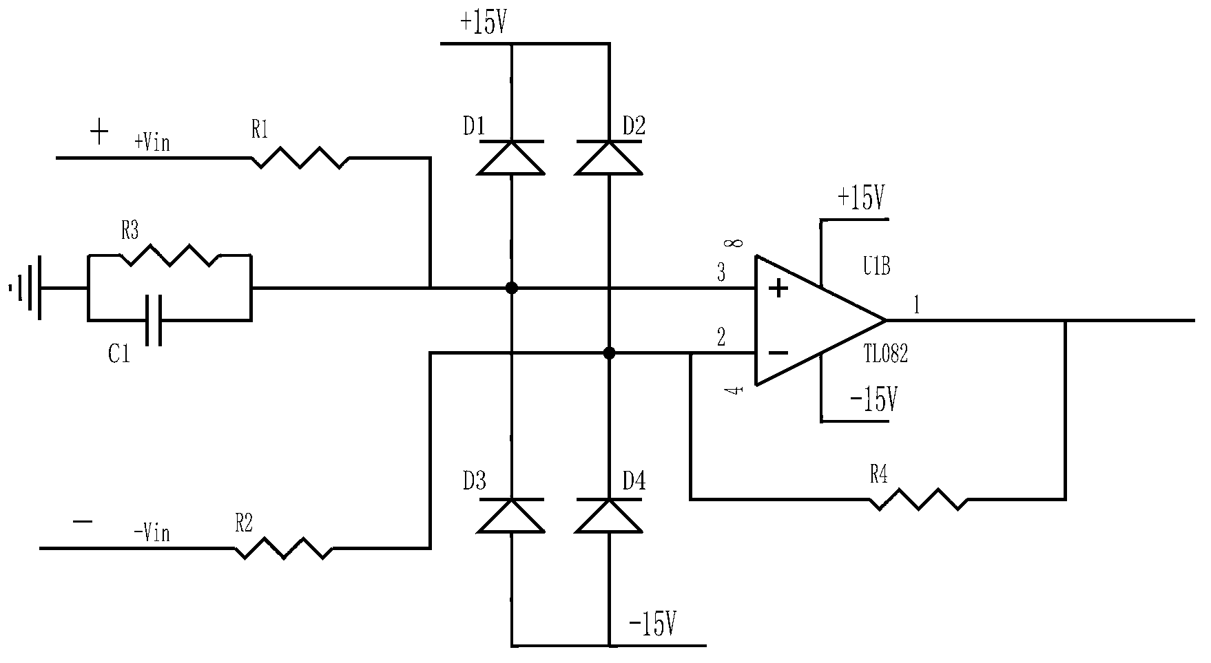 H half-bridge IPM bus voltage detection circuit