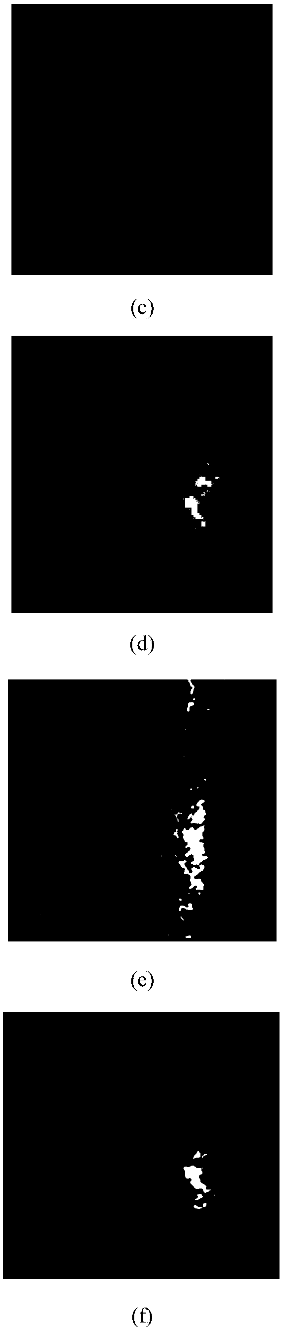 SAR image change detection method based on mds-srm hybrid cascade