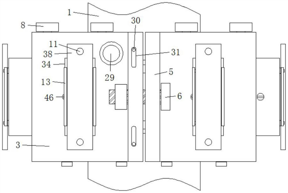 Extraction tube multi-fulcrum butt joint ring for supercritical extraction equipment