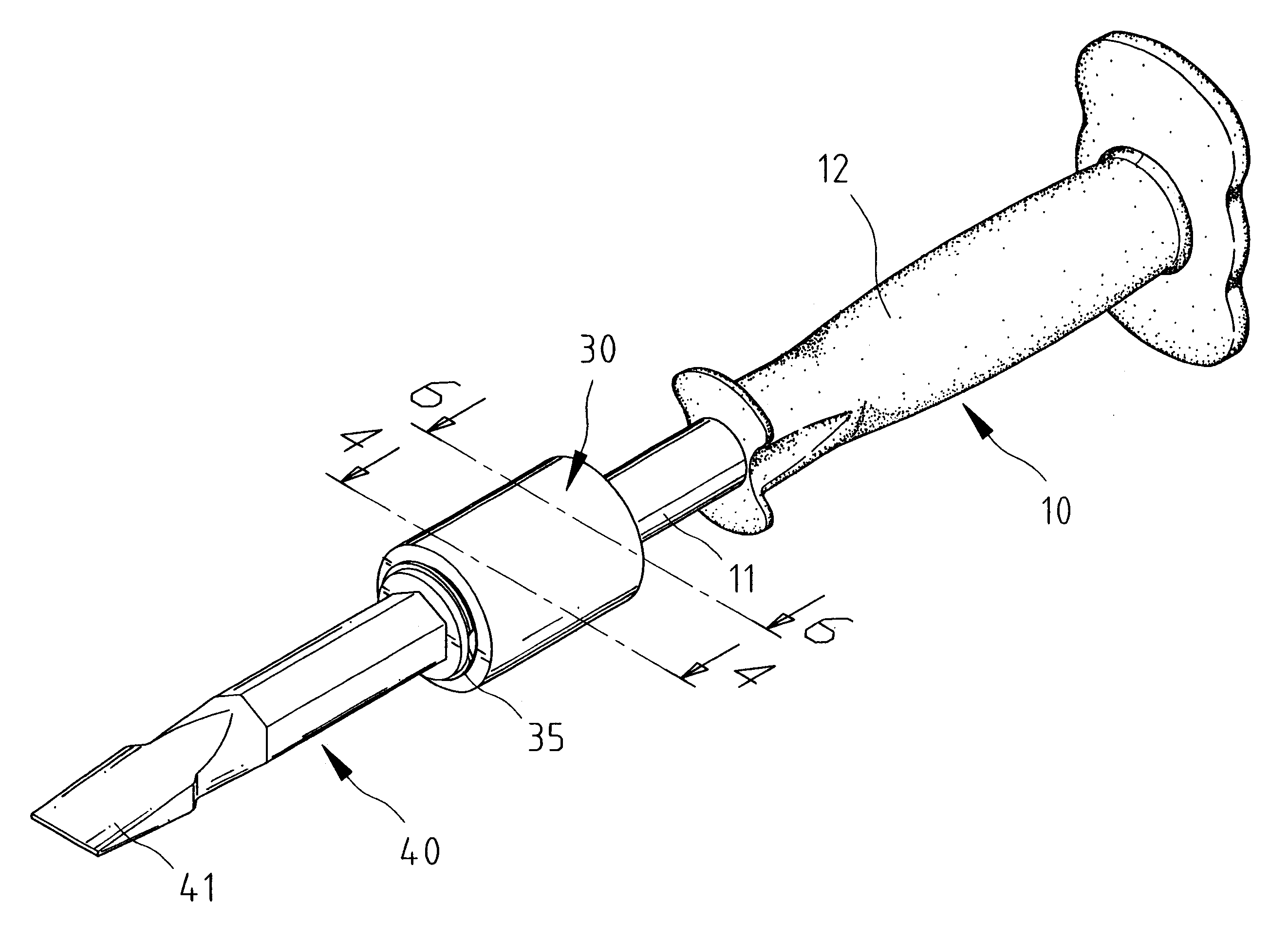 Tool including a tool bit and a handle