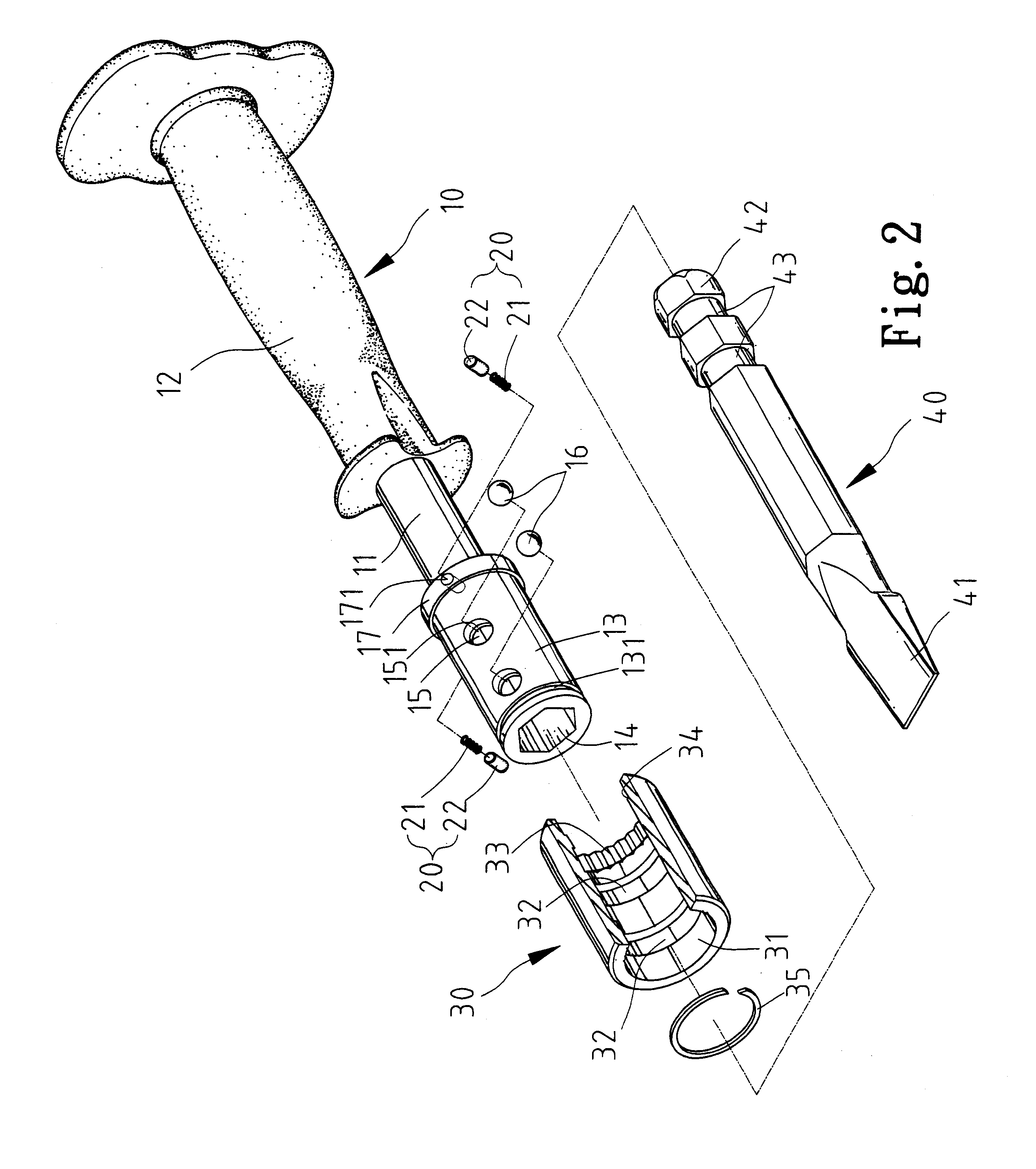 Tool including a tool bit and a handle