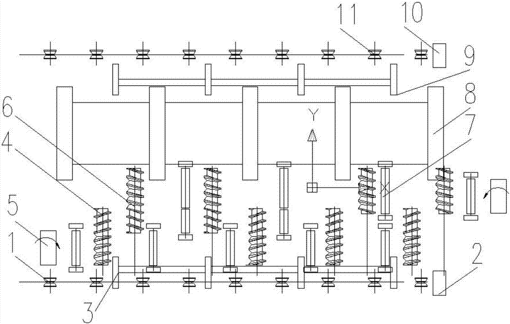 Square steel, square billet deburring device and its process method