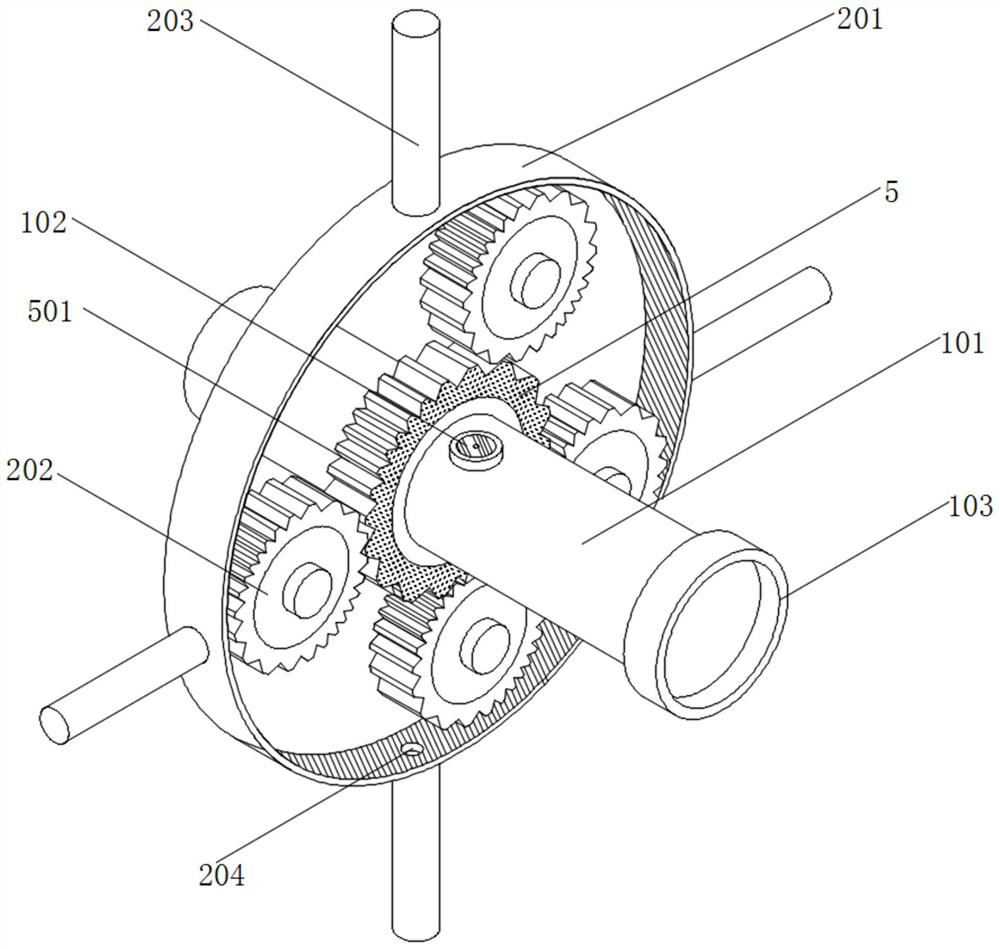 Gear reduction motor with high meshing precision