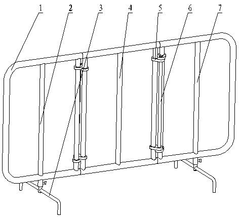 Electric power warning bar