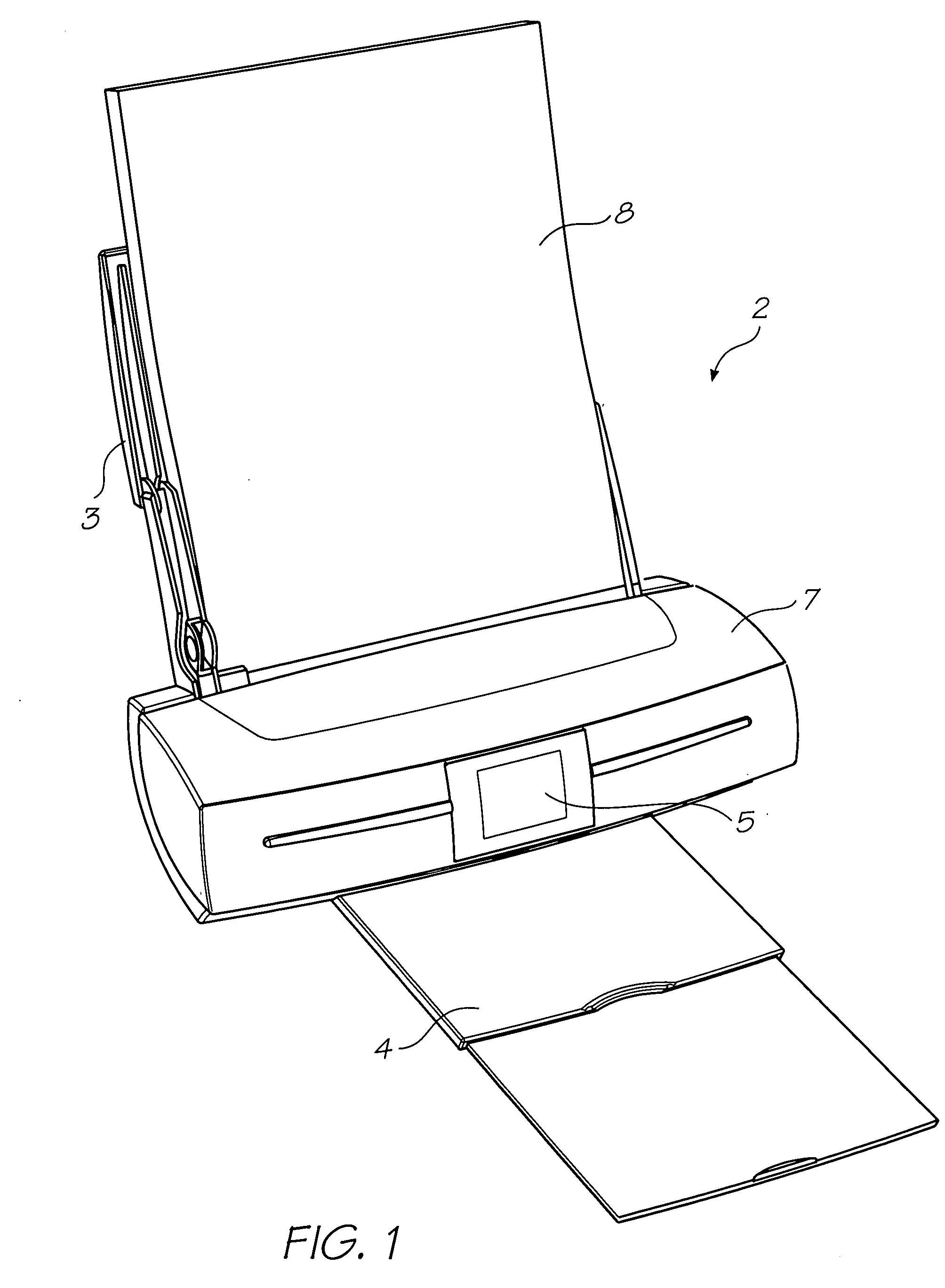 Printhead integrated circuit adapted for adhesive bonding