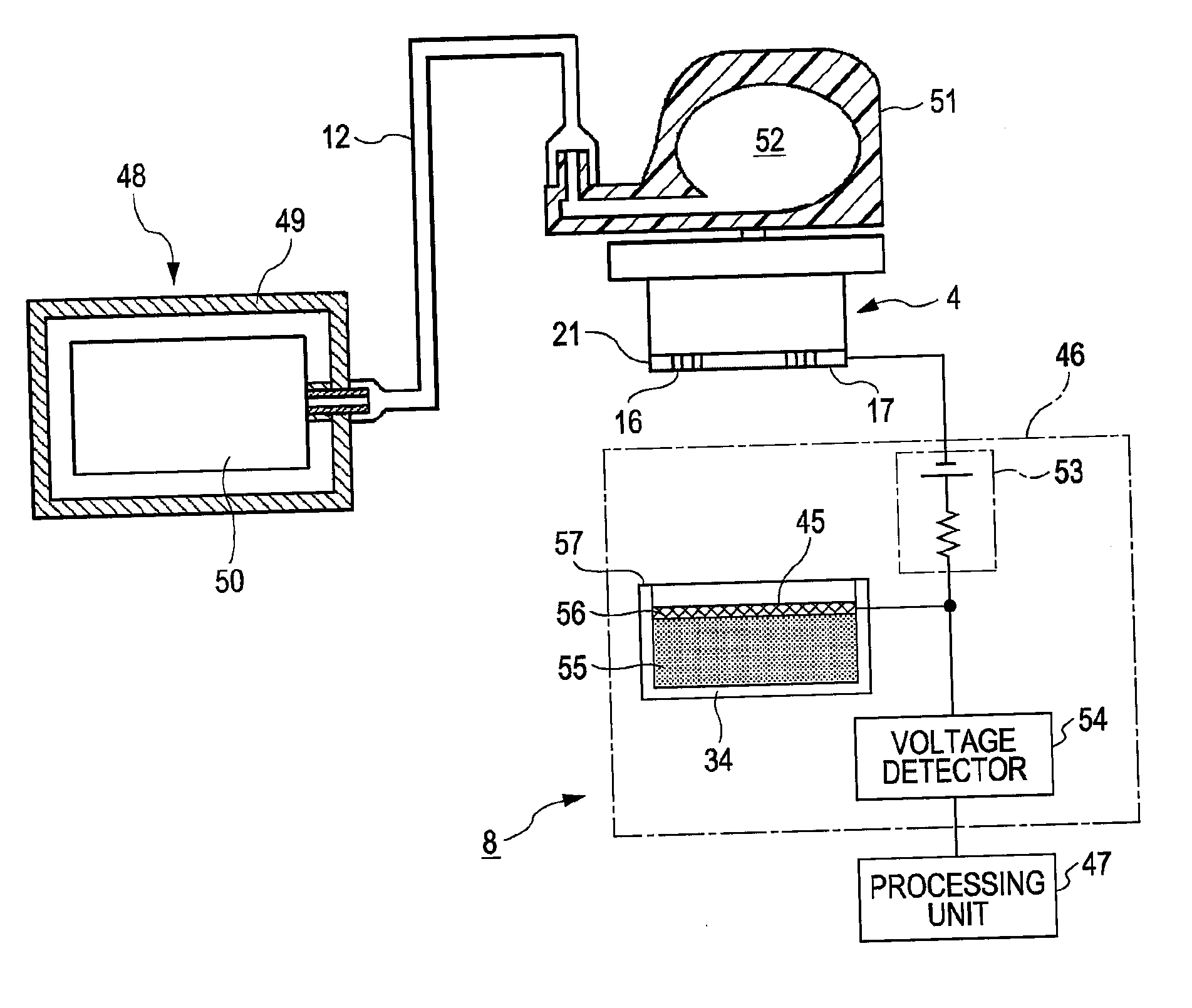 Fluid ejecting apparatus and method of controlling same