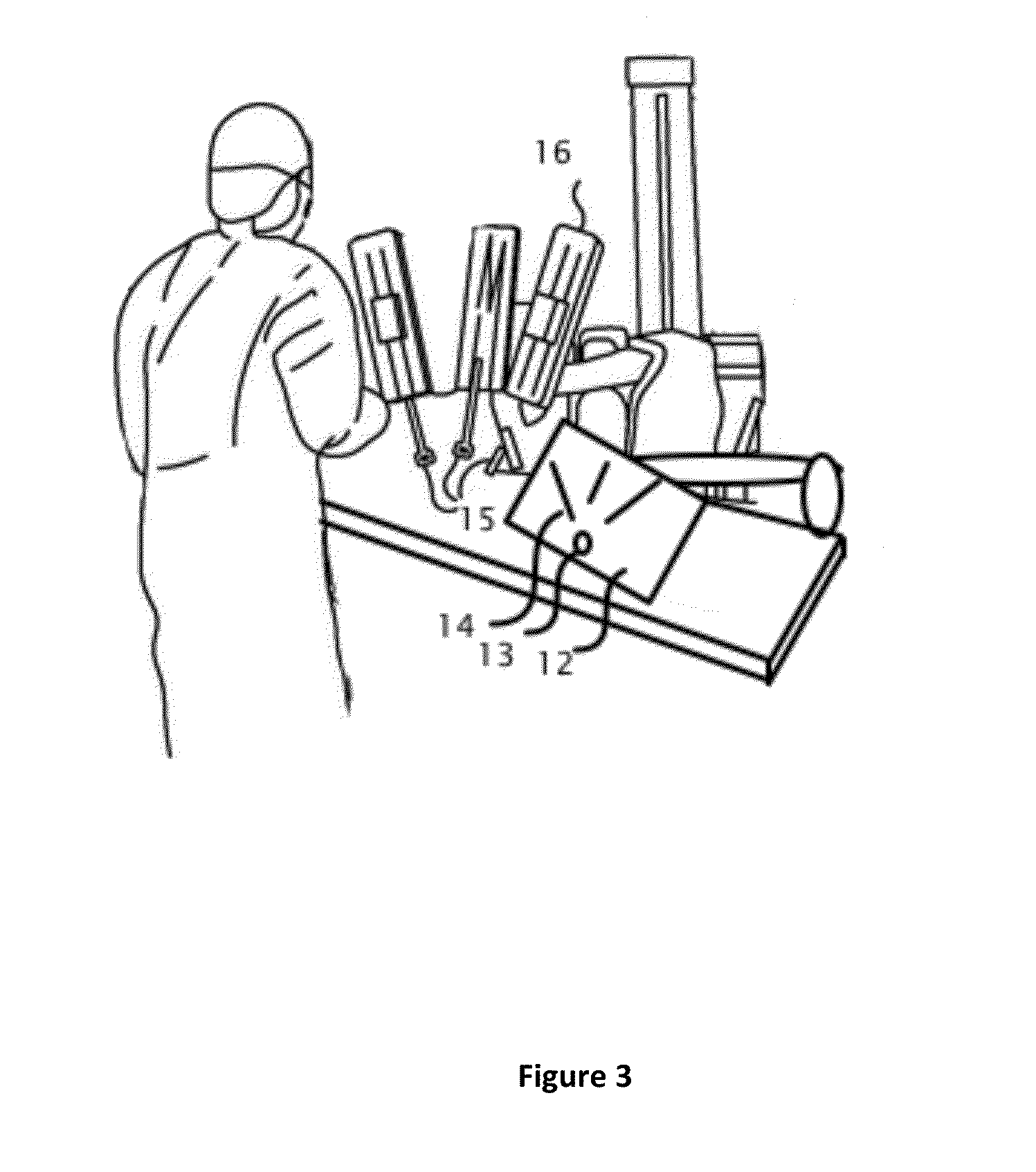 System and method for displaying anatomy and devices on a movable display