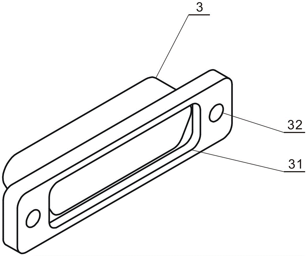 A kind of potting type 90°bent pcb connector