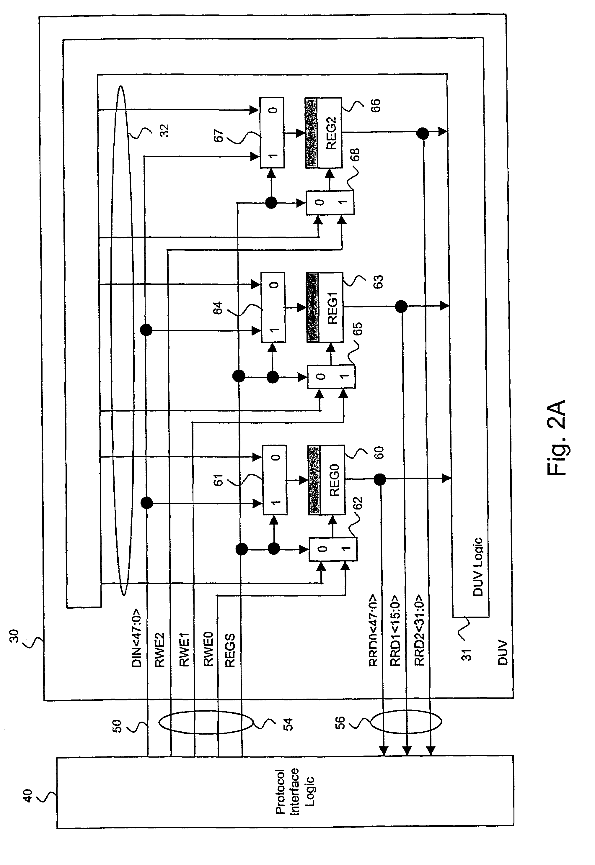 Hardware-assisted design verification system using a packet-based protocol logic synthesized for efficient data loading and unloading