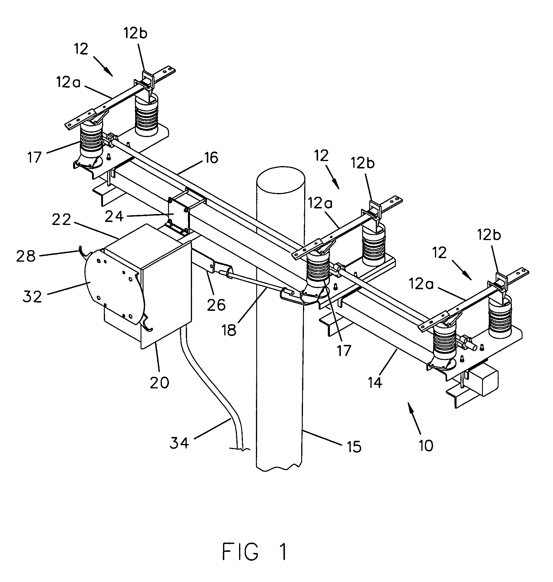 Motor operator, with inherent decoupling characteristics, for electrical power switches